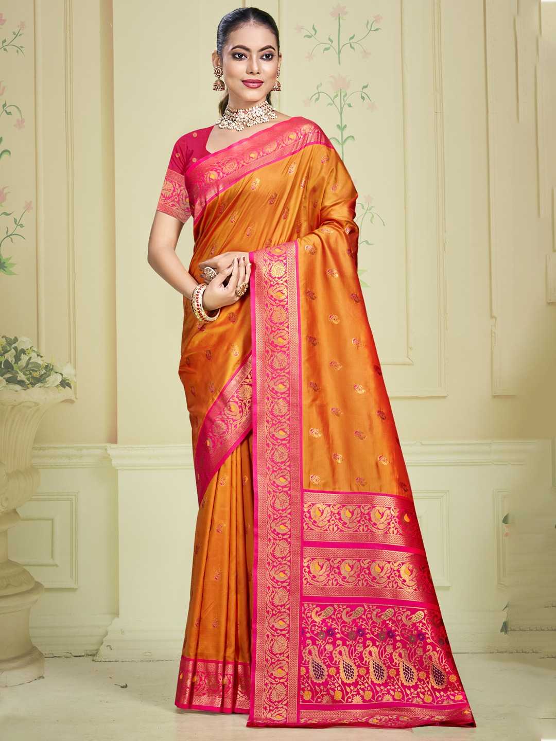 Silk  Festive Sarees With Blouse